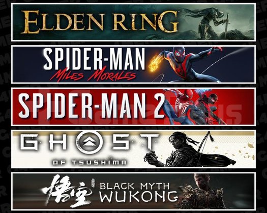 Elden +Miles +Spider 2 +Tsushima +Wukong