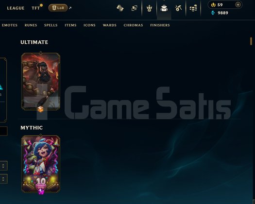 TR 232 Kostüm 150 Şampiyon Unranked Hesap