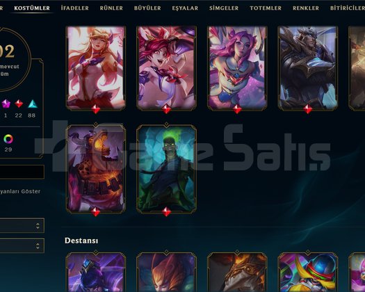 443 LEVEL - 202 KOSTÜM - TEL BAĞI BOŞ+35,000 SATIŞ