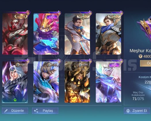 MESHUR 5 UYGUN FIYAT YZ COLLECTOR