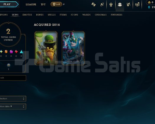 satılık lol heesabı