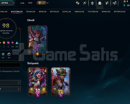 98 KOSTÜM 440 LEVEL GOLD 3