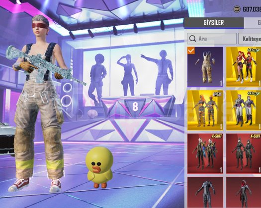 SATILIK 71 KOLEKSİYON PUBG HESABI