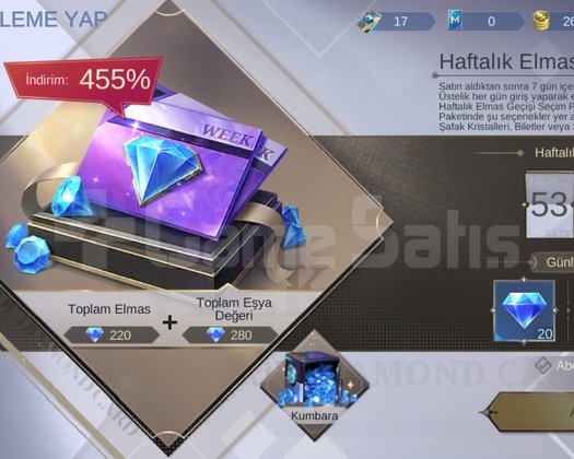 İçinde 2300 elmas bulunan maçsız gus k ve minato