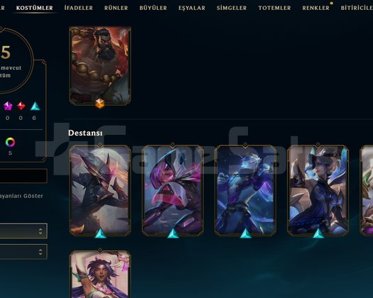 EUW Gold 2 | 20 Kostüm - 87 Hero |LoL