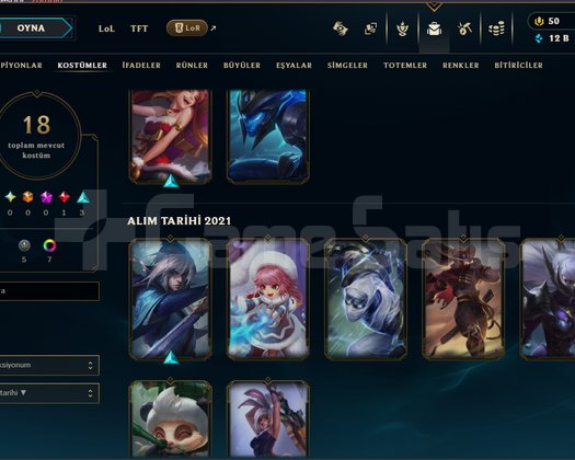 TR CHALLENGER +1700 LP +60 WR HESAP
