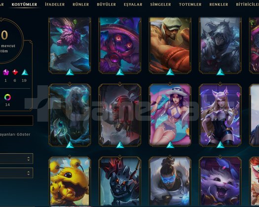 TR Gold 3 | 60 Kostüm - 124 Hero | LoL