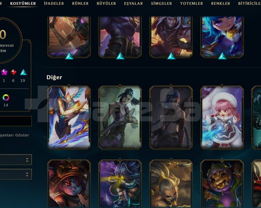 TR Gold 3 | 60 Kostüm - 124 Hero | LoL