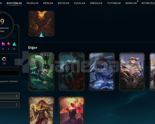 TR Platin 3 | 20 Kostüm - 149 Hero | LoL