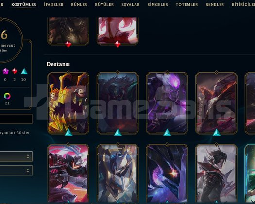 TR Gold 2 | 26 Kostüm - 83 Hero | LoL