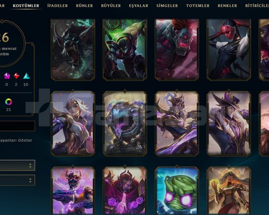 TR Gold 2 | 26 Kostüm - 83 Hero | LoL