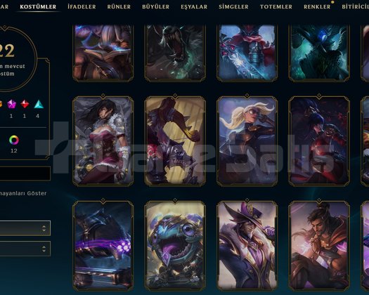 TR Gold 2 | 22 Kostüm - 63 Hero | LoL