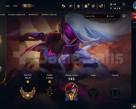 TR Gold 2 | 22 Kostüm - 63 Hero | LoL
