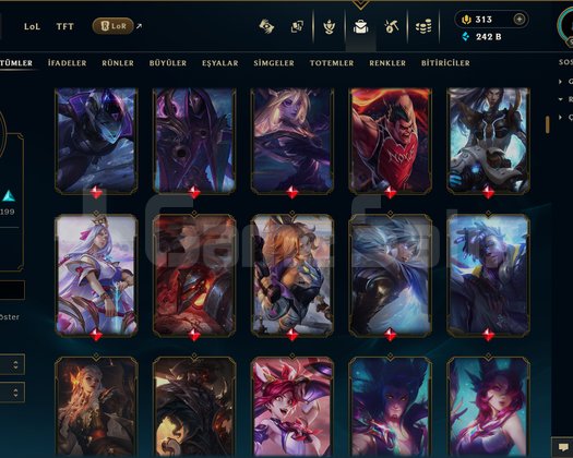 978 LEVEL / 435 SKİN / FUL HERO +MAİL +15K SATIŞ