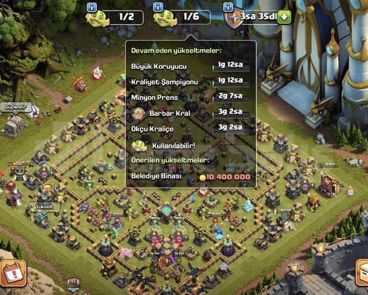 BB14 MAX 1170 LİG M.| 9106 KUPA CR | 12 EVRİM |