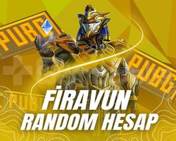FİRAVUN VİP+++ | PUBG MOBİLE RANDOM HESAP