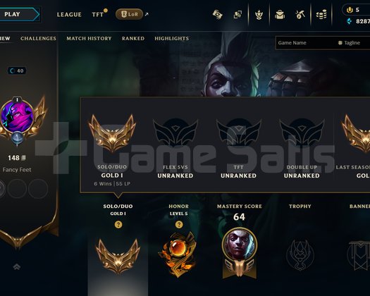 EUW G1 14 SKIN I 75 CHAMP I +30 LP I MAIL DEGISEN