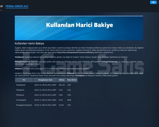 CS2 KALICI YEŞİL GÜZEN FAKTÖRLÜ 30K HESAP 1 MADAL