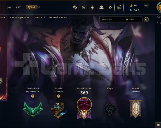EUW | 106 SKİN | ZÜMRÜT 4