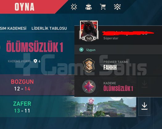 IMMORTAL 1 BOL SKINLI ÇOK UCUZ KURTARMABİLGİTESLİM