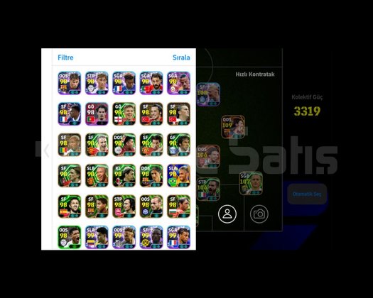 Klasman Hesabı FULL+FULL