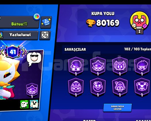 brawl stars 80k kupa hesap