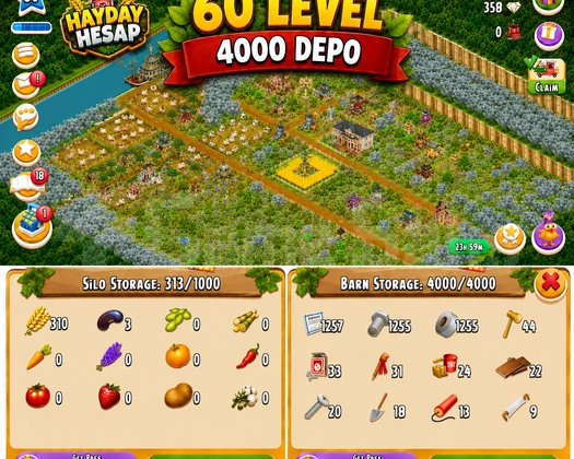 60 Level 4000 Ağıllı Hesap/Arazi