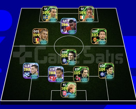 KG 3234 2 BOMBACI+HAZARD+İSAK+ZLATAN+DROGBA