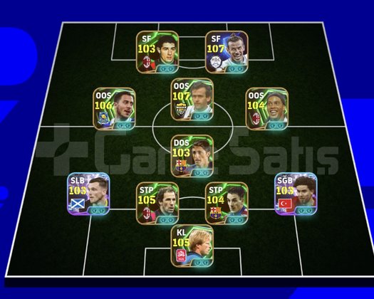 KG 3230 2 BOMBACI+BALE+HAZARD+PLATİNİ+RONALDNHO