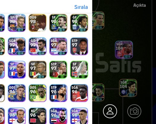 KG 3244 3 BOMBACI+KVARA+PELE+ZLATAN+OLİSE+GUTİ