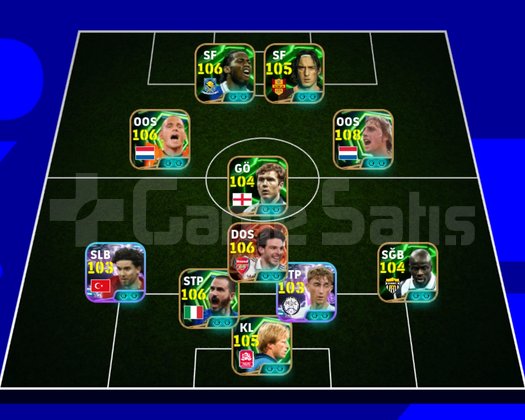 Efootball hesap acil satılık gücü 3230 olur
