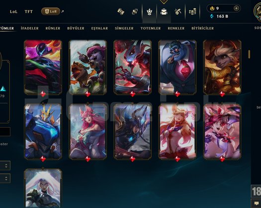 330 LVL + 206 KOSTÜM + 172 HERO + GOLD 3 + MAİL!
