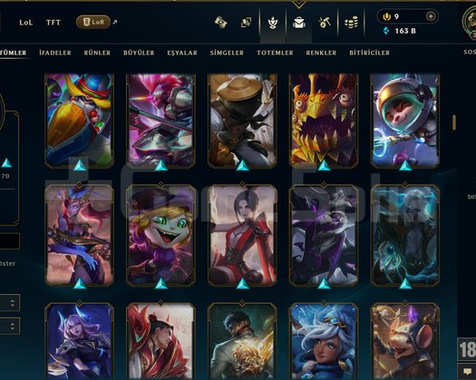 330 LVL + 206 KOSTÜM + 172 HERO + GOLD 3 + MAİL!