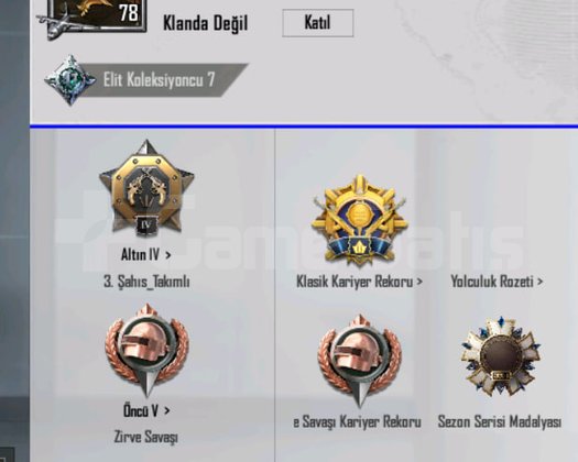 GÖREV A ESKİ SEZON NADİR HESAP TEK BAĞ