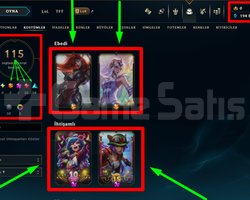 271 LVL + 115 KOSTÜM + 172 HERO + MAİL + TEL!