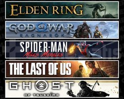 Elden +Ragnarök +Miles +TLOU1 +Tsushima
