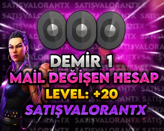 TR - DEMİR 1 - MAİL DEĞİŞEN - ULTRA DÜŞÜK MMR!