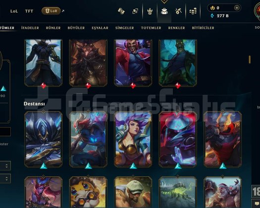 742 LVL + 288 KOSTÜM + 161 HERO + MAİL + TEL!