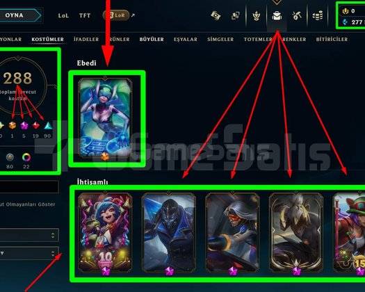 742 LVL + 288 KOSTÜM + 161 HERO + MAİL + TEL!
