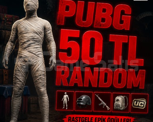 PUBG MUMYA 50 TL RANDOM