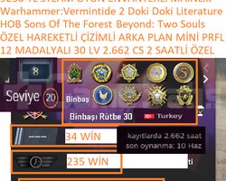 12 MADALYALI 30 LV ÖZEL ÇİZİMLİ 2.662 SAATLİ 290 T