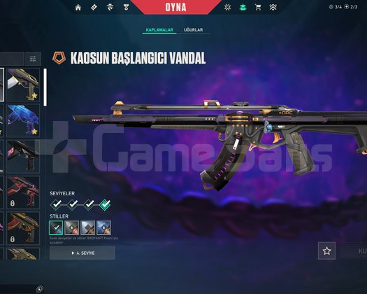 128 LEVEL FULL+FULL VALORANT HESABI