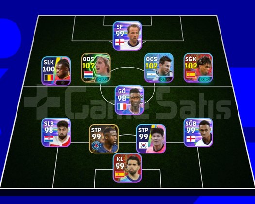107 Cruyff Boş Kasmalık Hesap