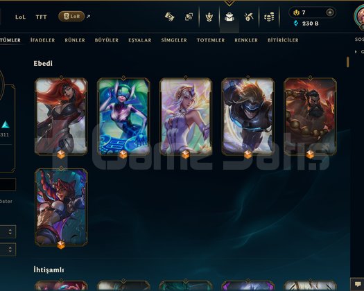 TR | 743 KOSTÜM 230K ÖZ 524 LVL EFSANE MAİL HESAP