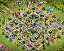 TH13 | Kral 50 - Kraliçe 49 | 1377 Gem | MAX +MAX