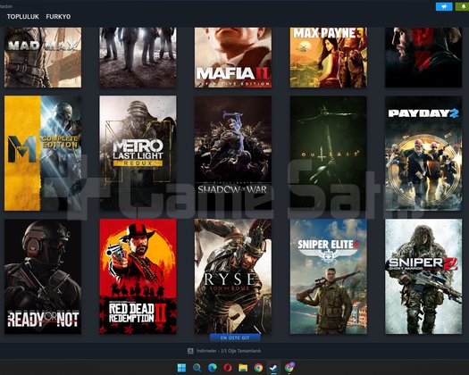 Satılık kişisel steam hesabım