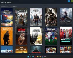 Satılık kişisel steam hesabım