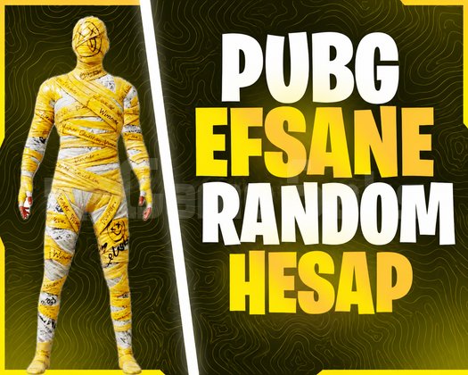EFSANE+++ | 100 TL PUBG MOBİLE RANDOM