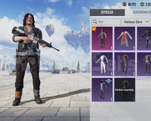 DARYL DIXON - DESTANSI ETEK - 45 LEVEL - TEK BAĞ