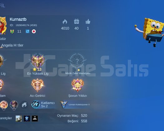KOF GUİNEVERE M7 GRANGER KOSTÜMLÜ EFSANE HESAP